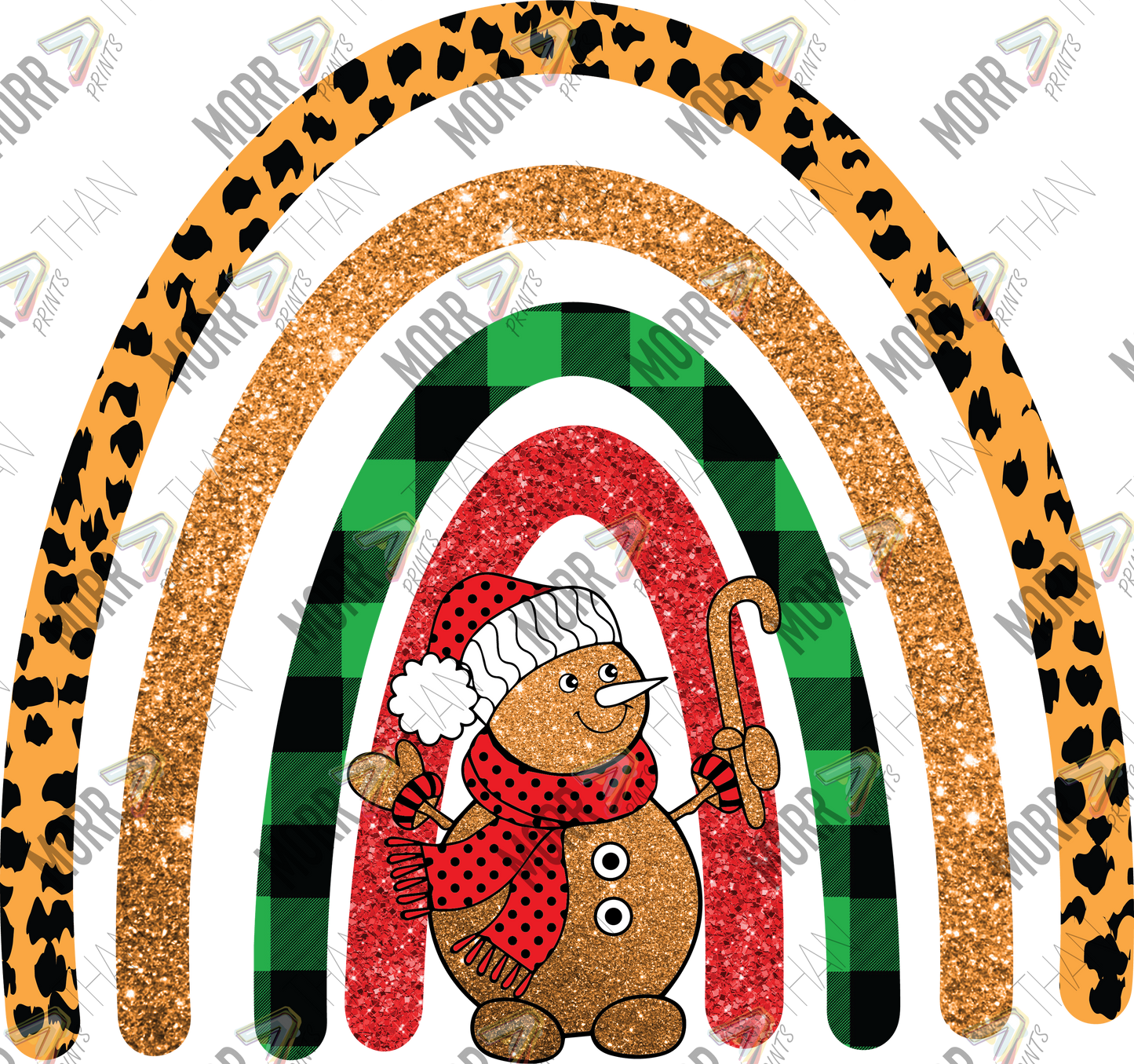 Snowman and Arches