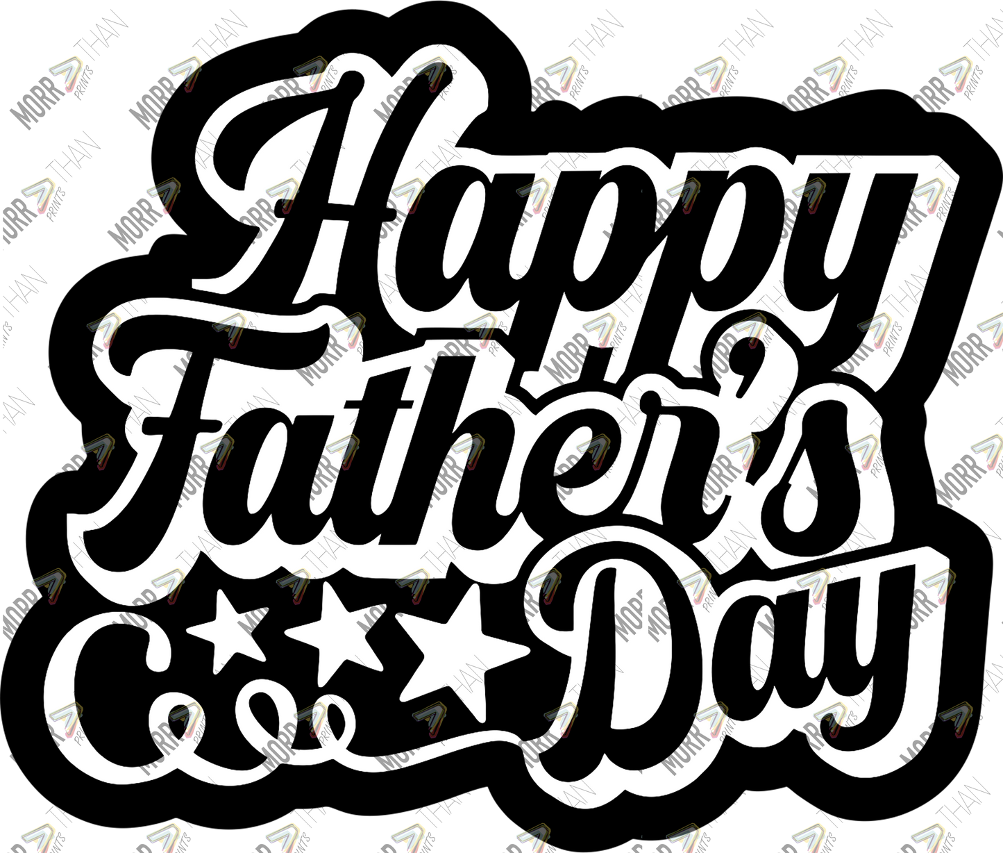 Happy Fathers Day Solid