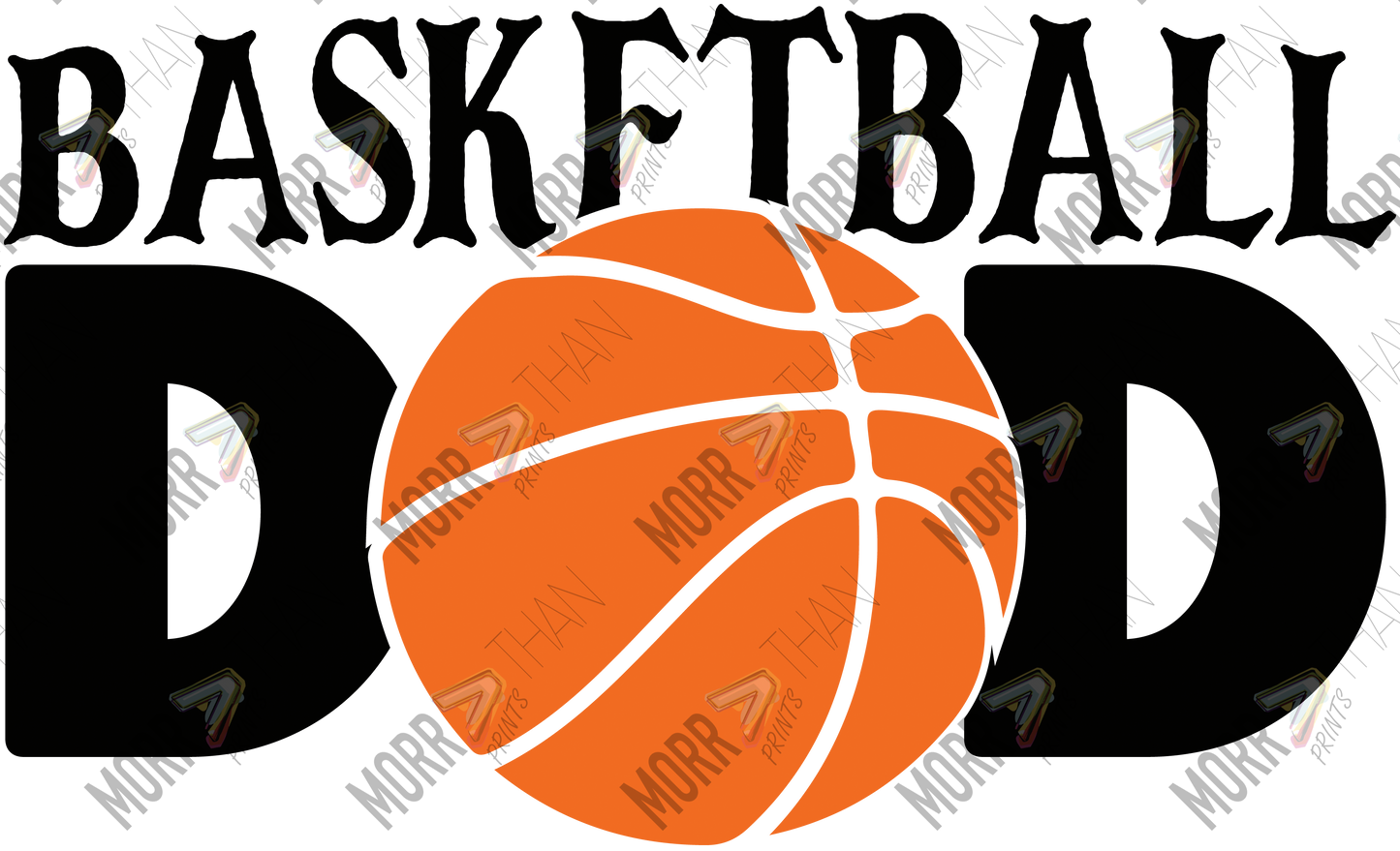 Basketball Dad DTF Print