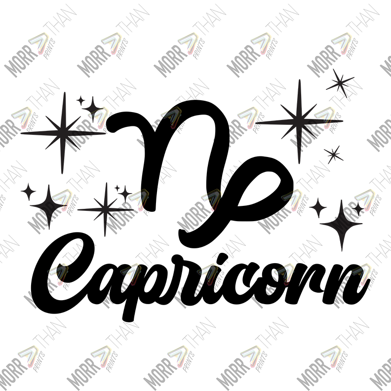 Capricorn Cursive Symbol