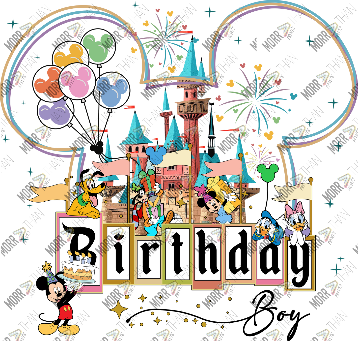 Birthday Boy Mouse Head