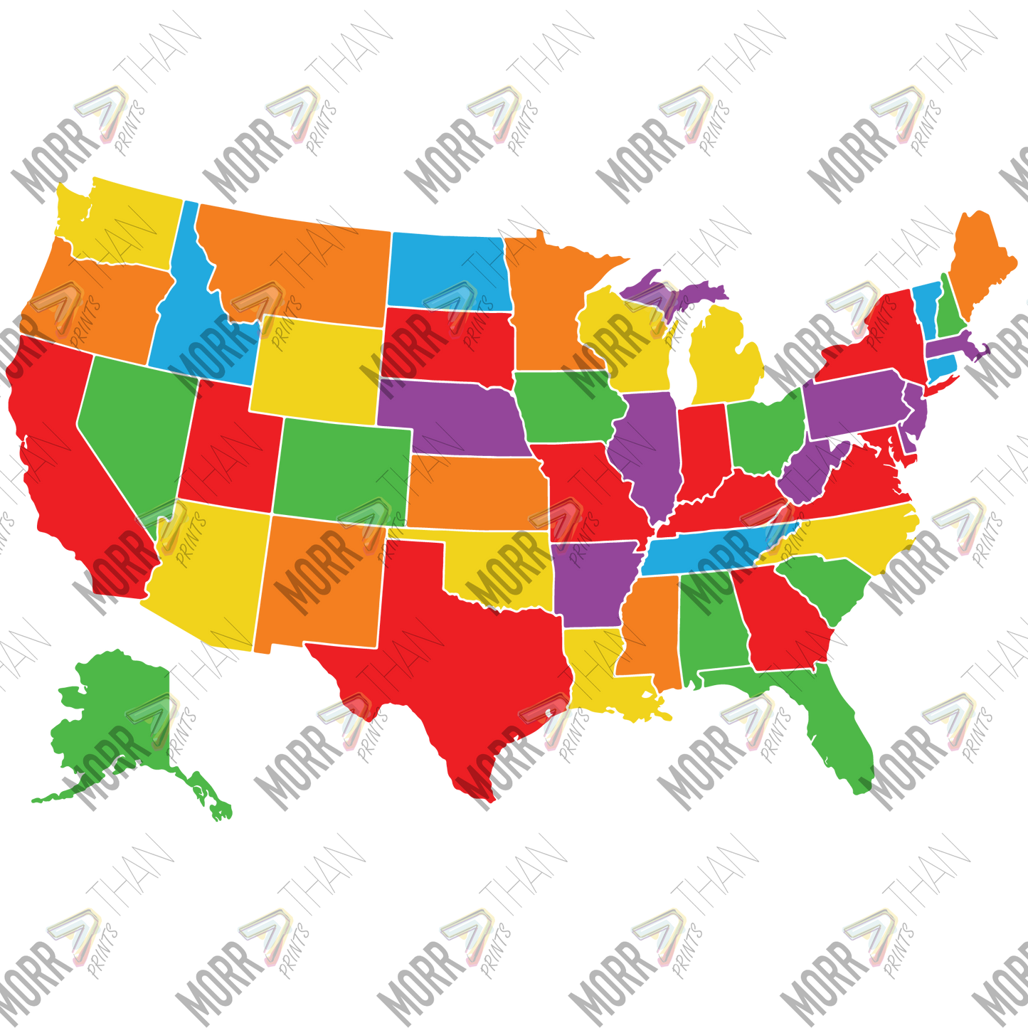 Pride USA State Map