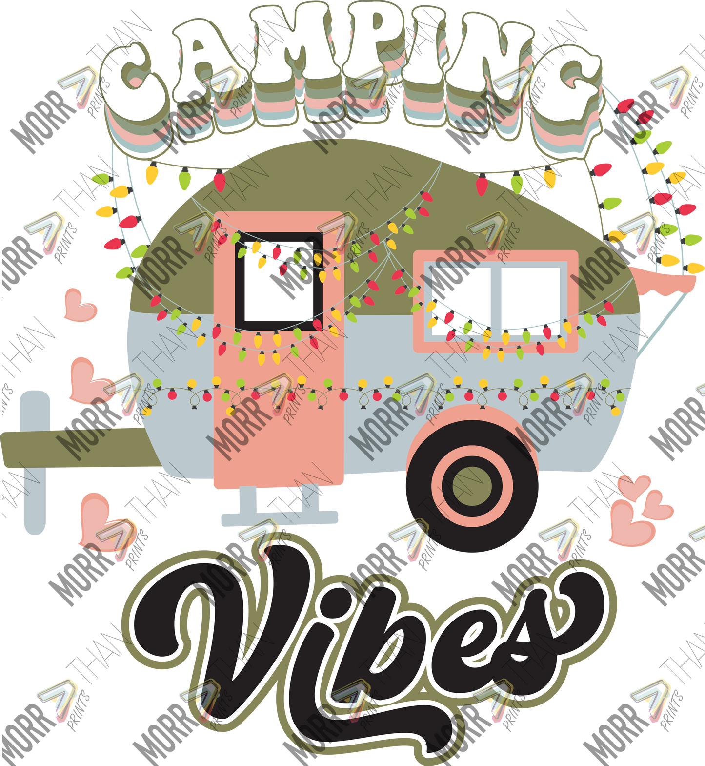 Camping Vibes Small Trailer