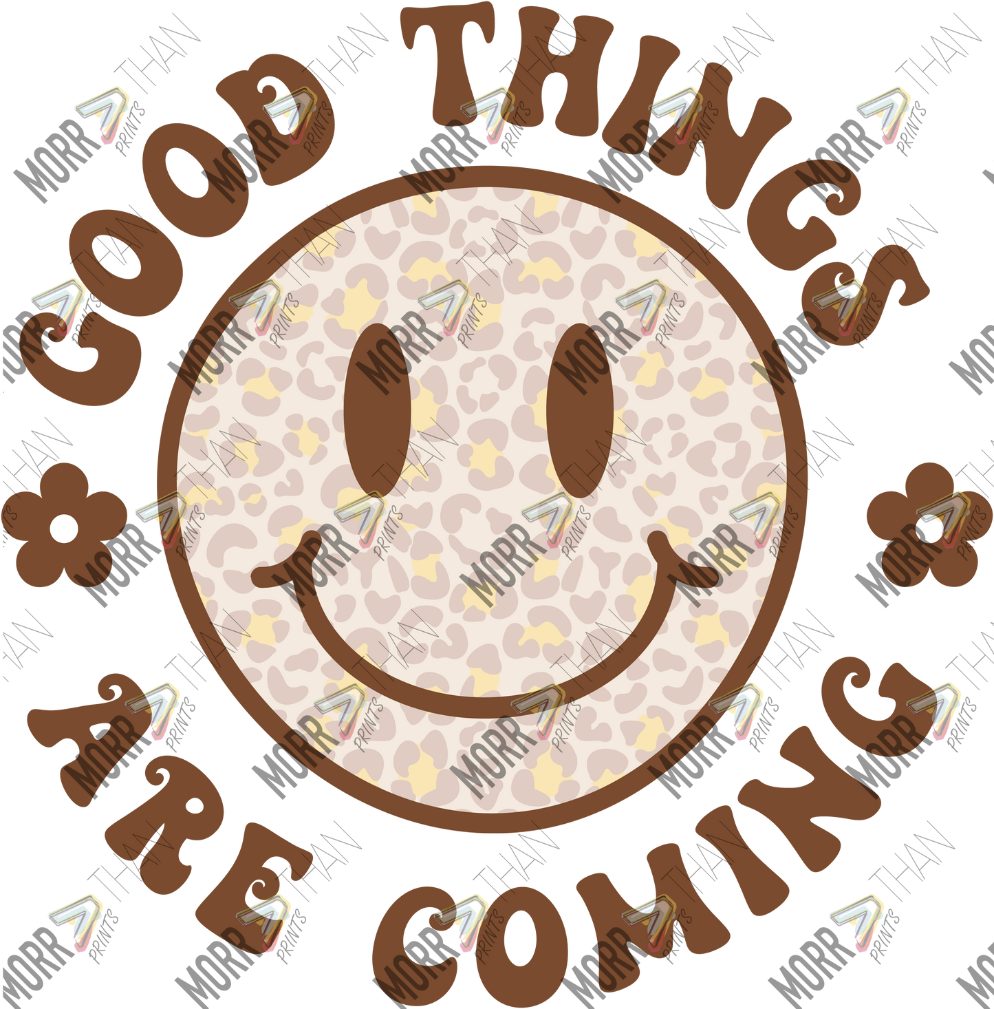 Good Things Are Coming Leopard Smiley
