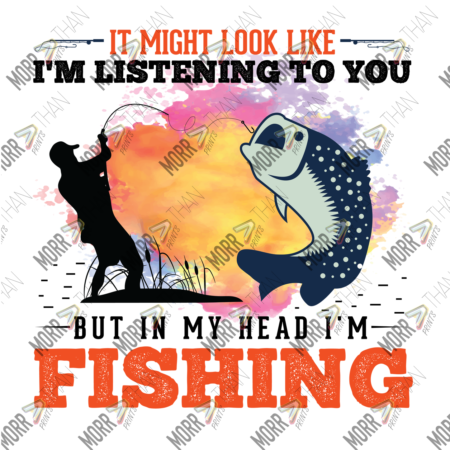 In My Head I'm Fishing