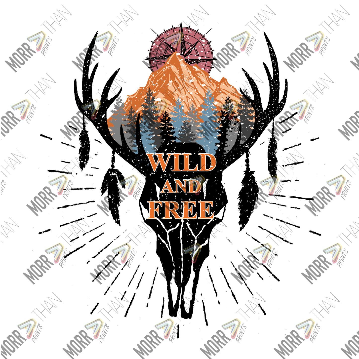 Wild and Free Antlers