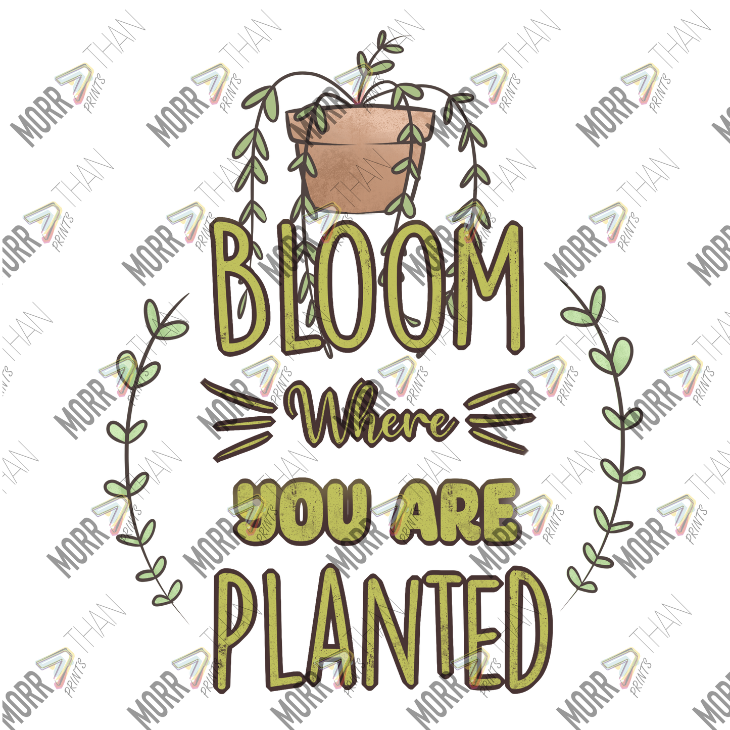 Bloom Where You Are Planted String