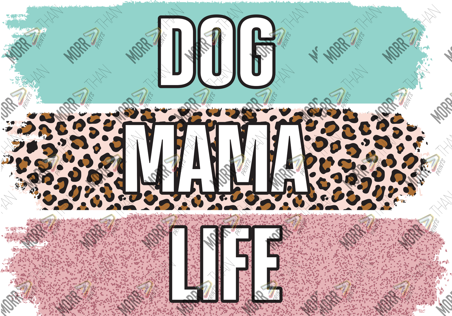 Dog Mama Life Striped