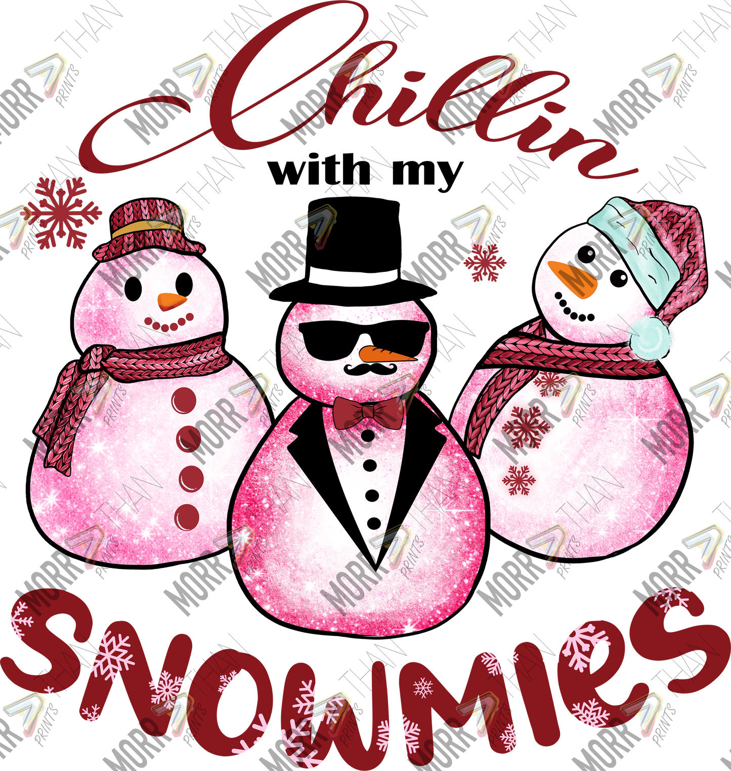 Chillin with my Snowmies B