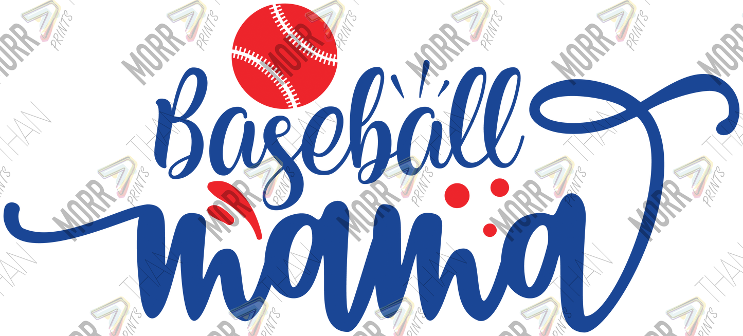 Baseball Mama DTF Print