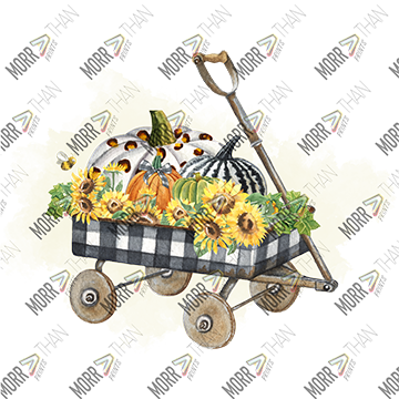 Fall Pumpkin Wagon