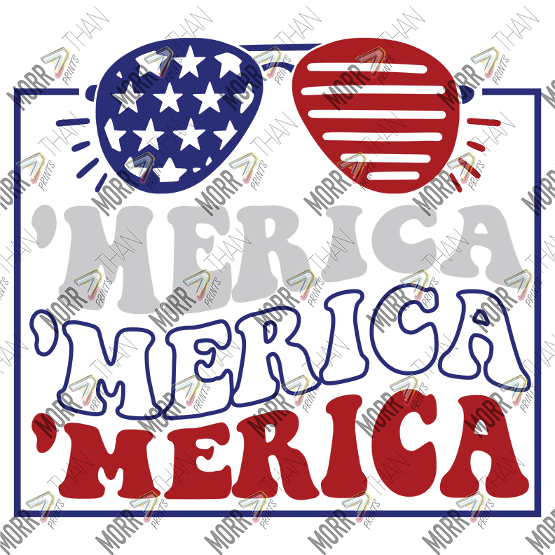 Merica Repeat Glasses