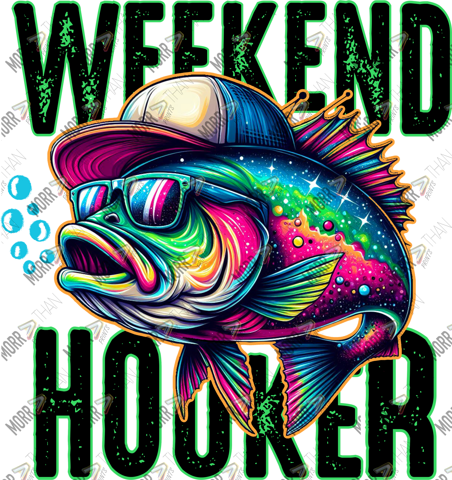 Weekend Hooked Rainbow Fish