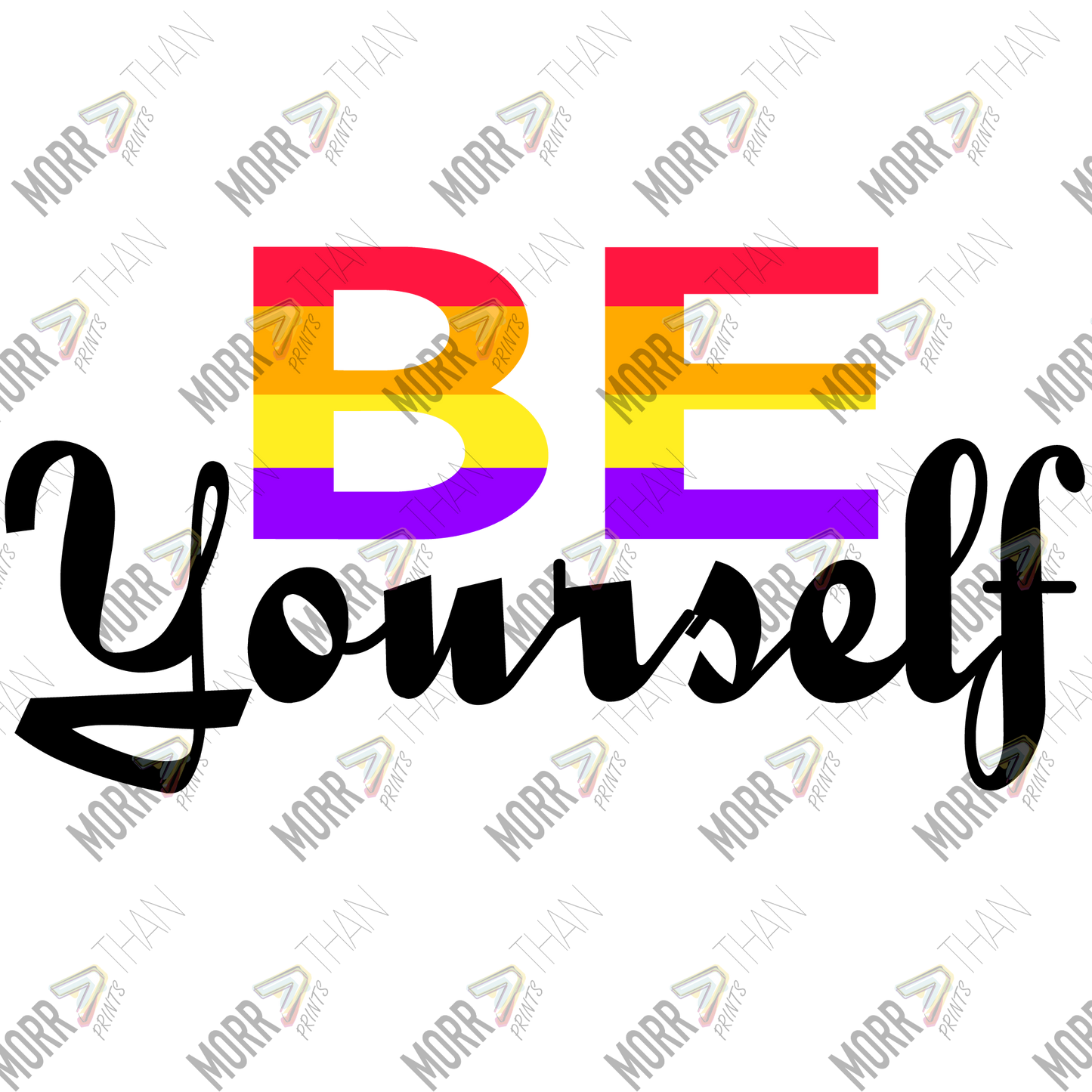 Be Yourself Cursive