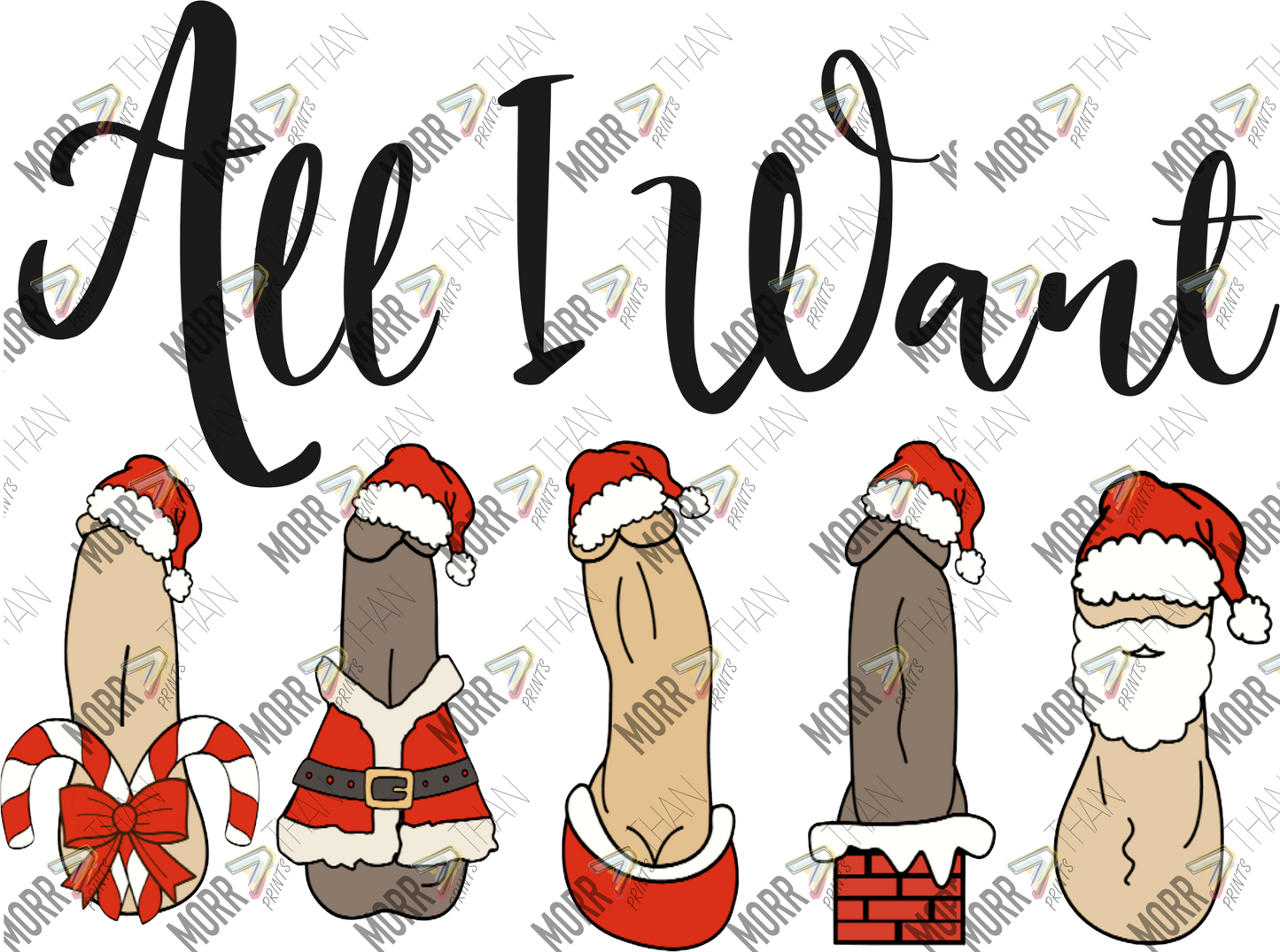 All I Want Christmas Genital's