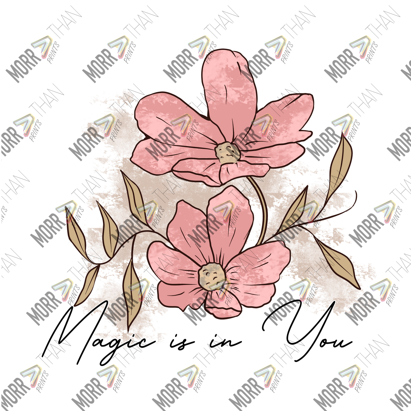 Magic Is In You Pink Flower