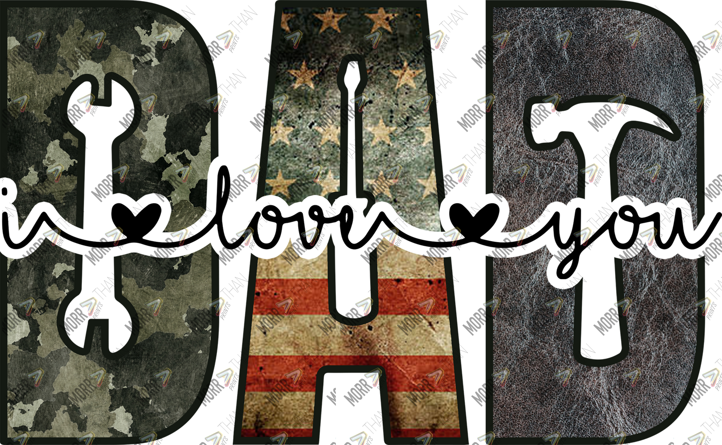 Papa Bear American Flag