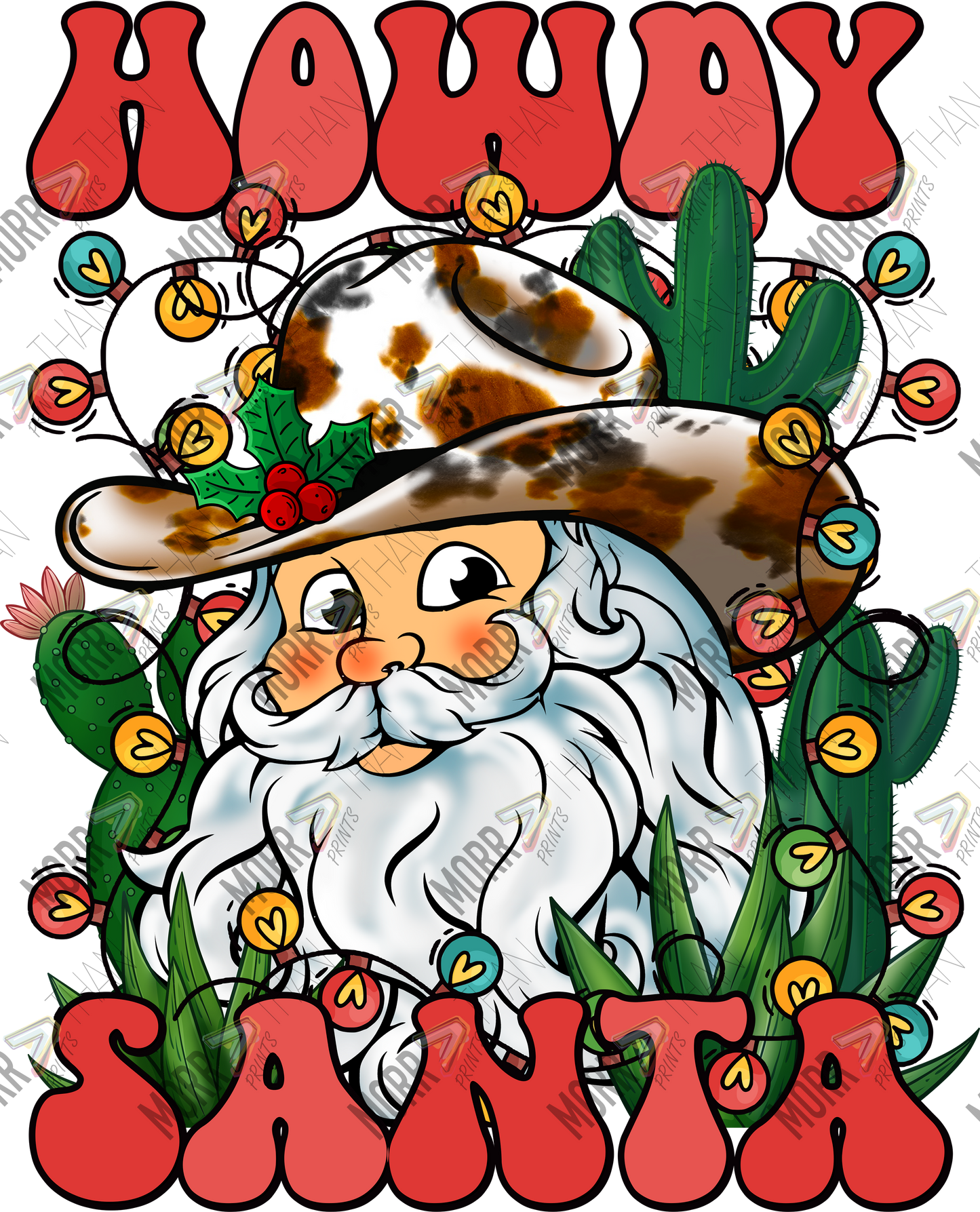 Howdy Santa Western Style