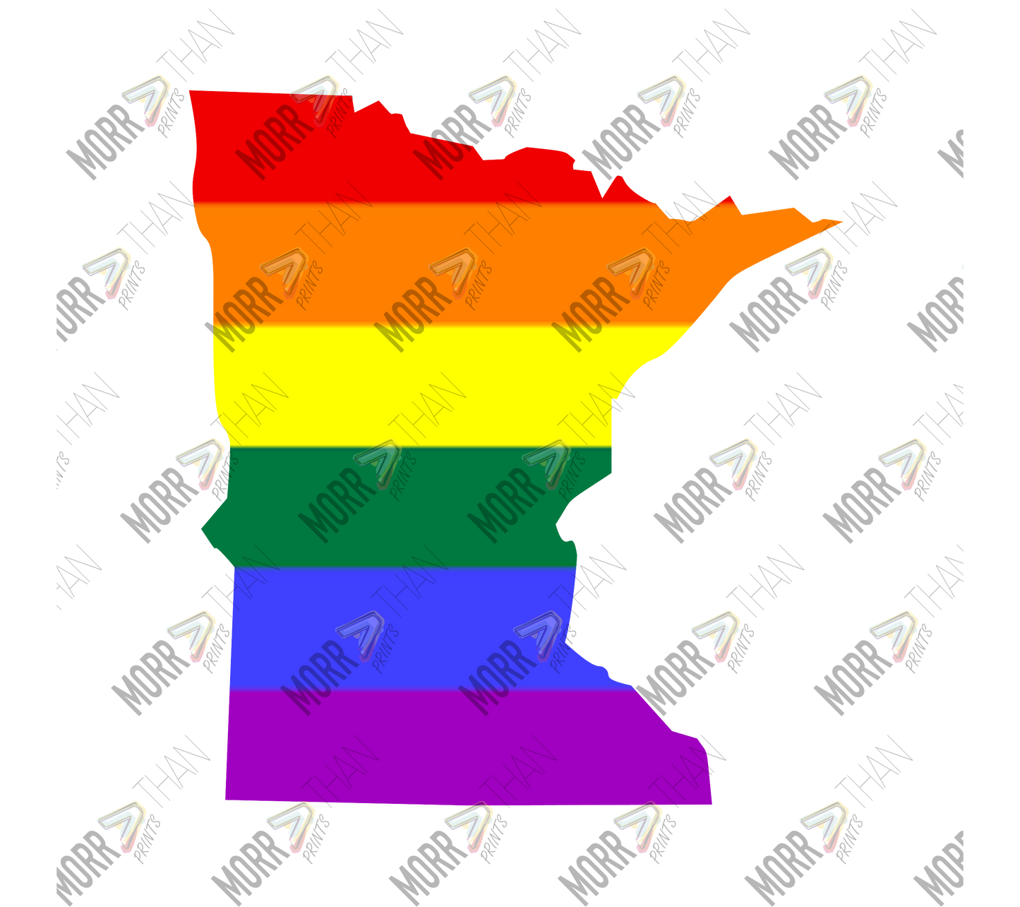 Minnesota Pride State Outline