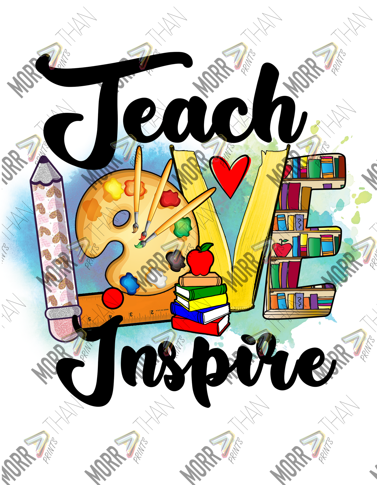 Teach Love Inspire Creative Theme