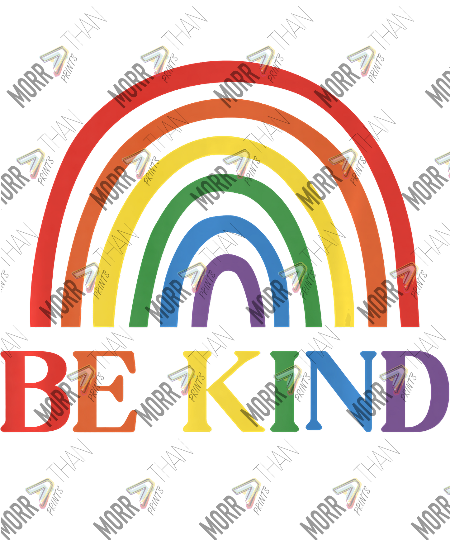 Be Kind Simple Rainbow