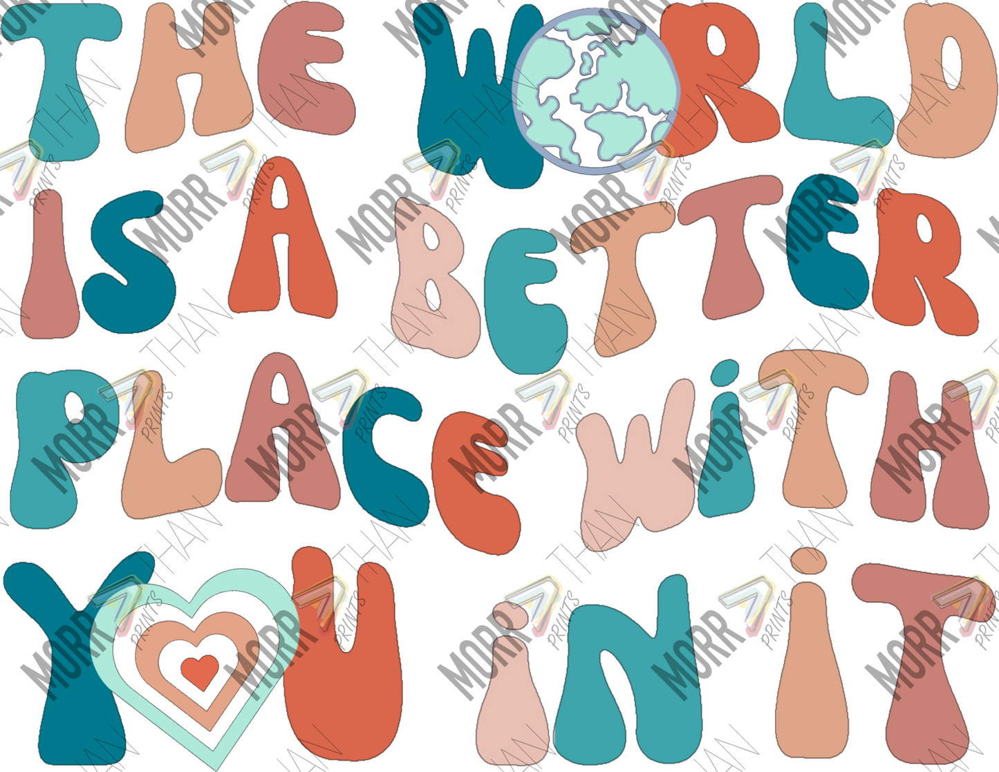 Better Place With you DTF Print