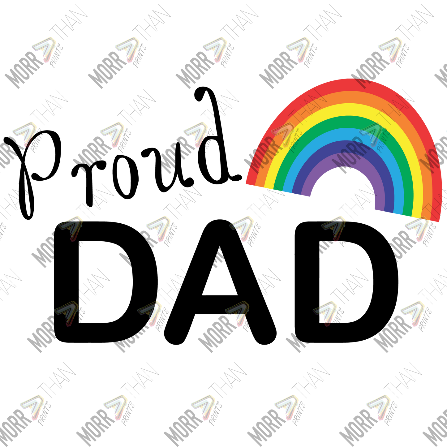 Proud Dad Rainbow B