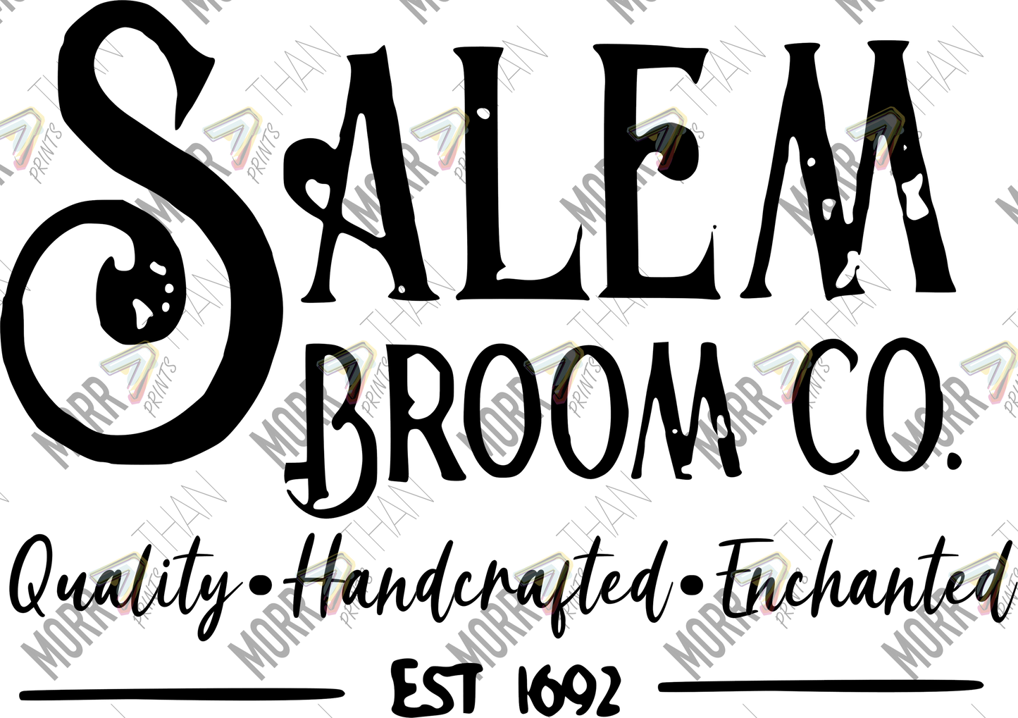 Salem Broom Co DTF Print