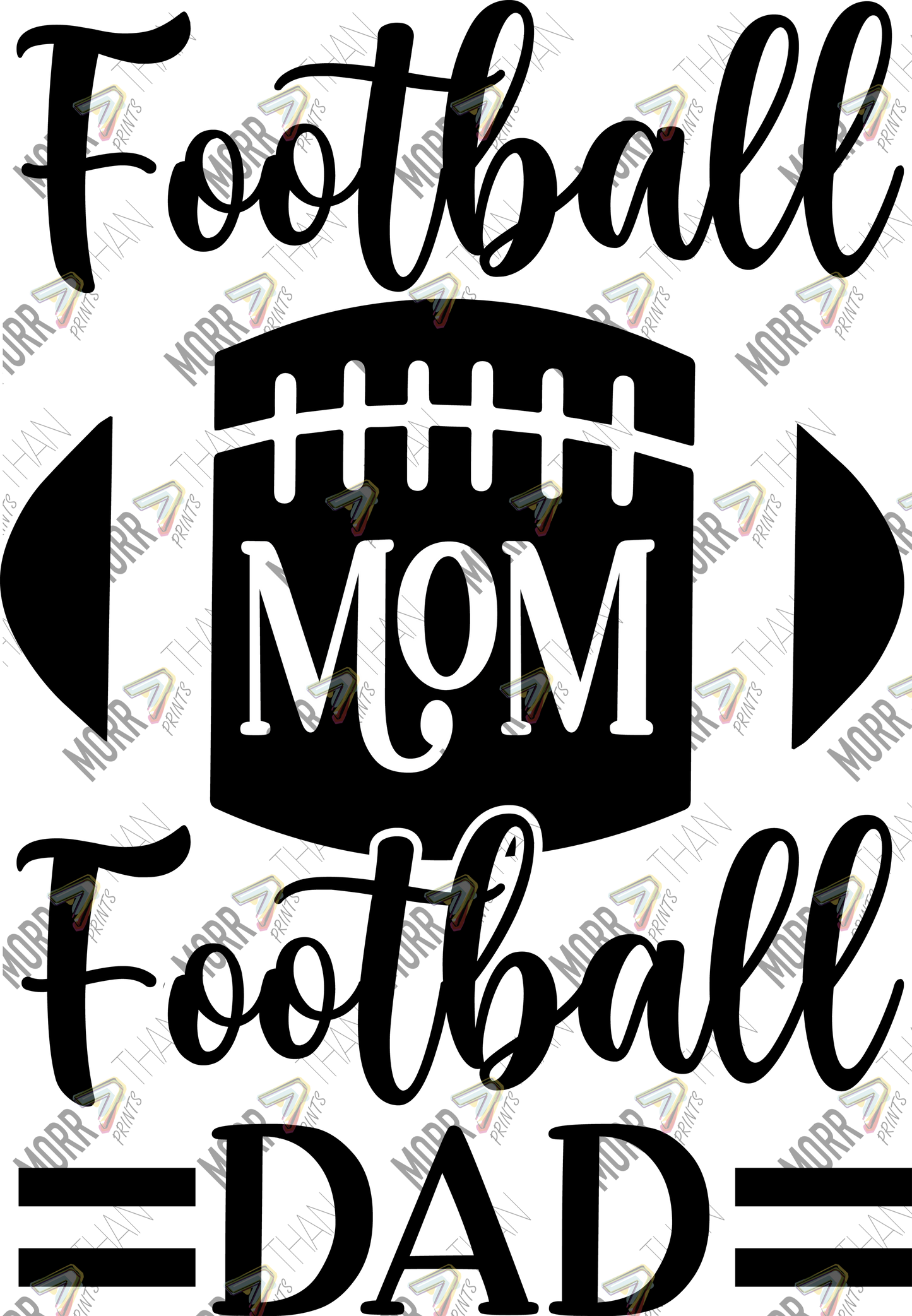 Football Mom Dad