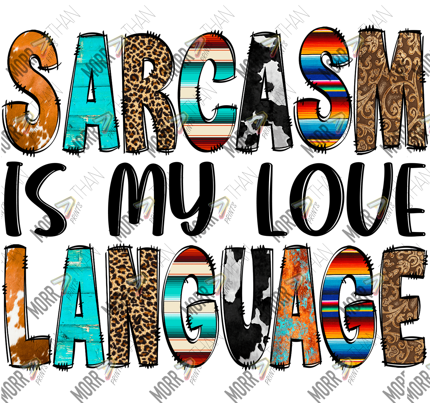 Sarcasm Is My Love Language Farm Theme