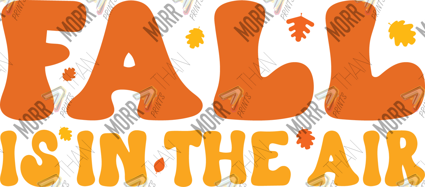 Fall Is In the Air Caps DTF Print