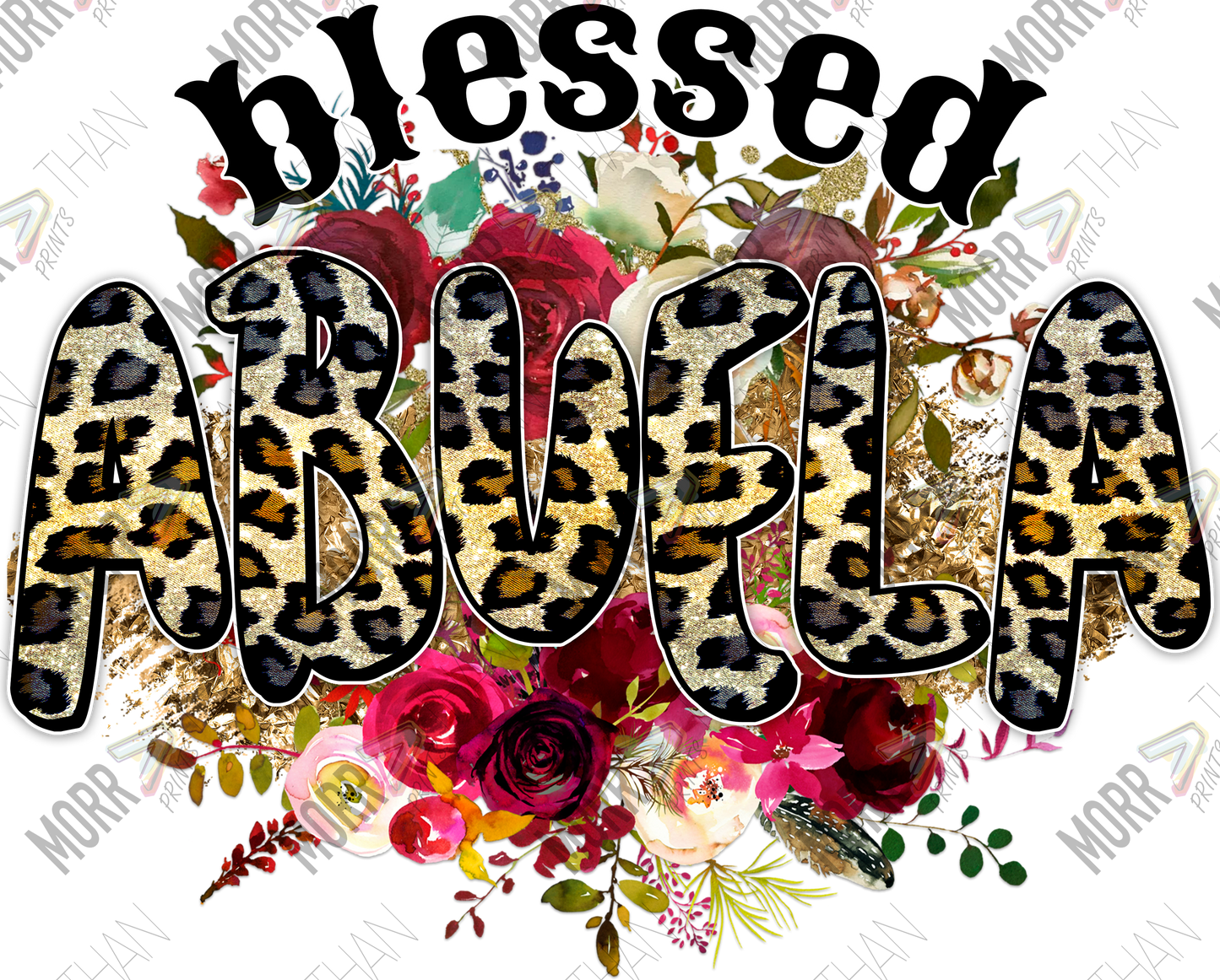 Blessed Abuela DTF Print