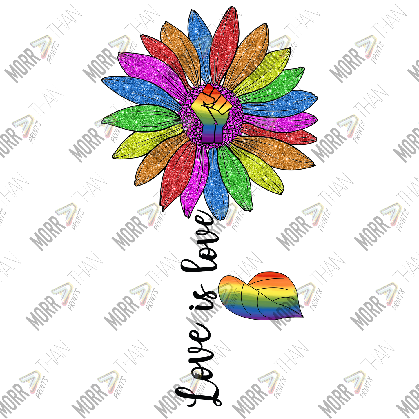 Love Is Love Stem to Flower