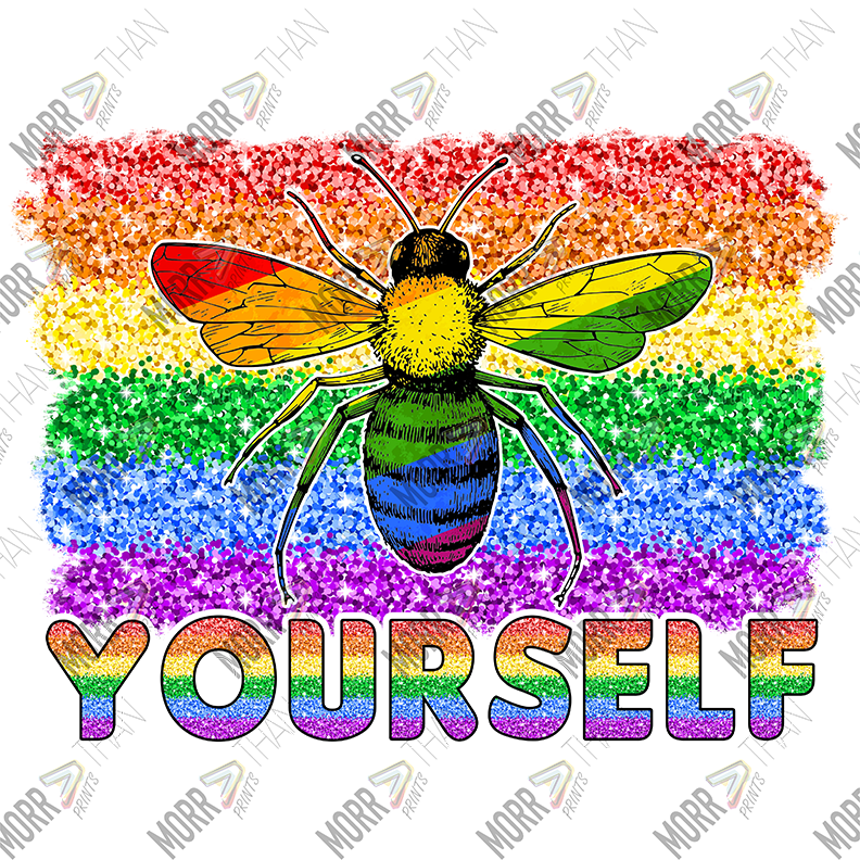 Be Yourself Sparkled Bee