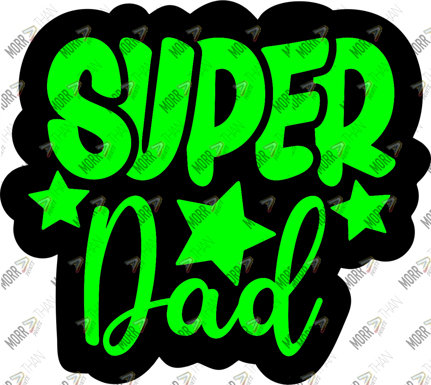 Super Dad Star Green
