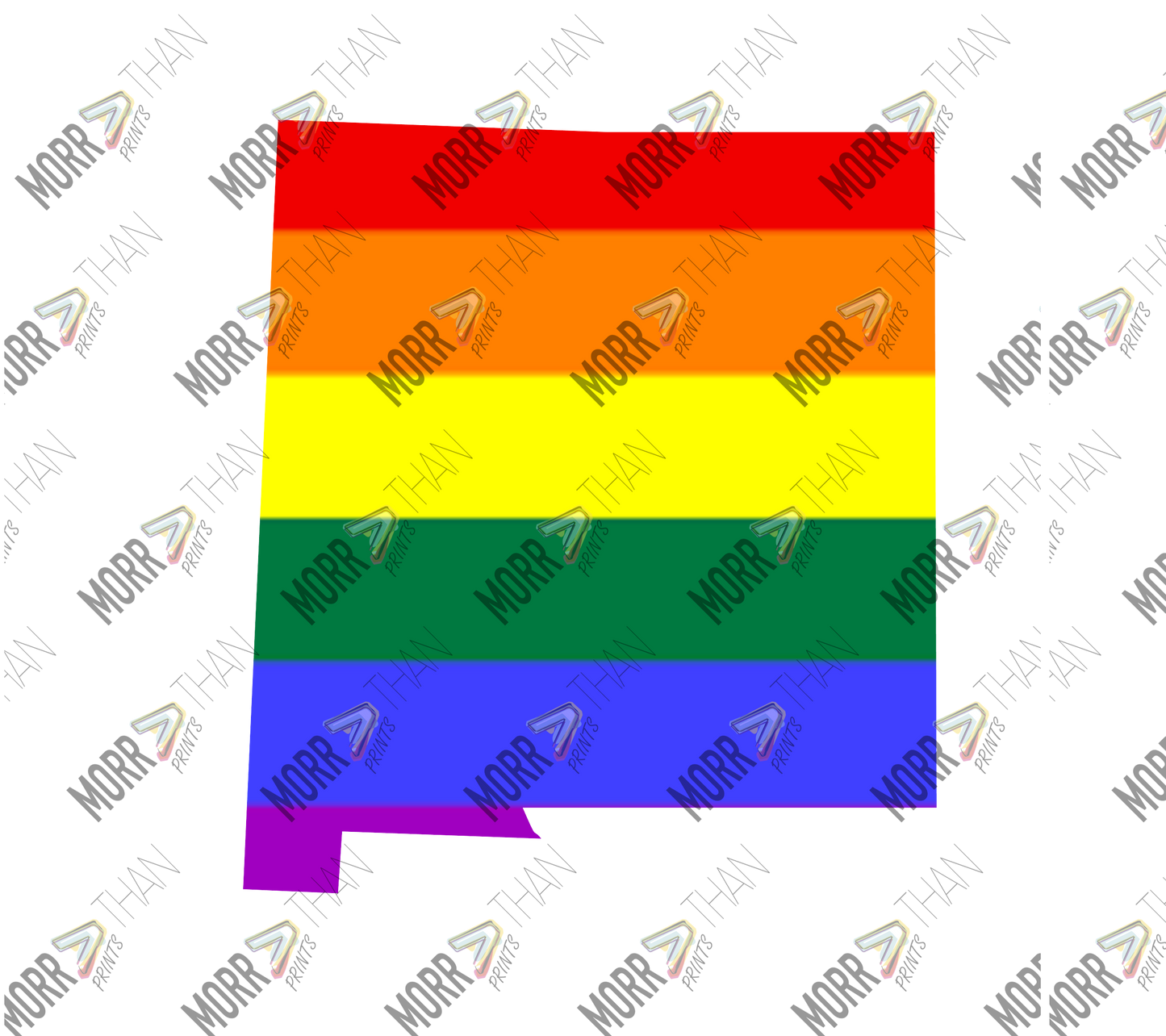 New Mexico Pride State Outline