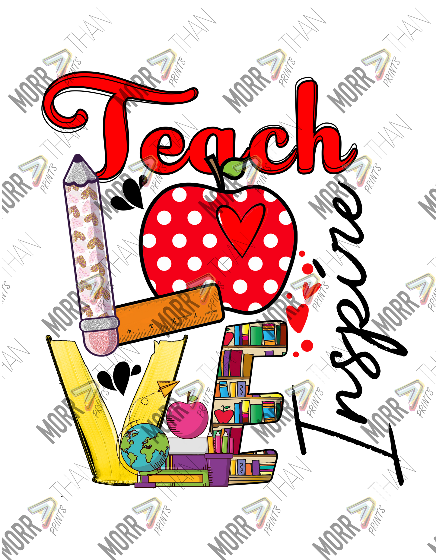 Teach Love Inspire Collage