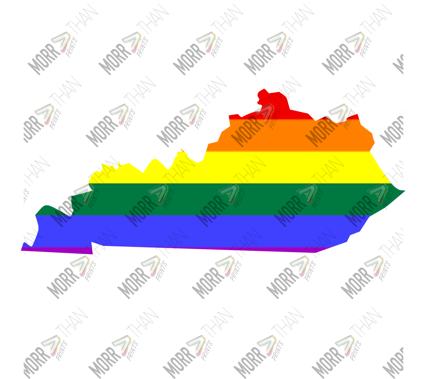 Kentucky Pride State Outline