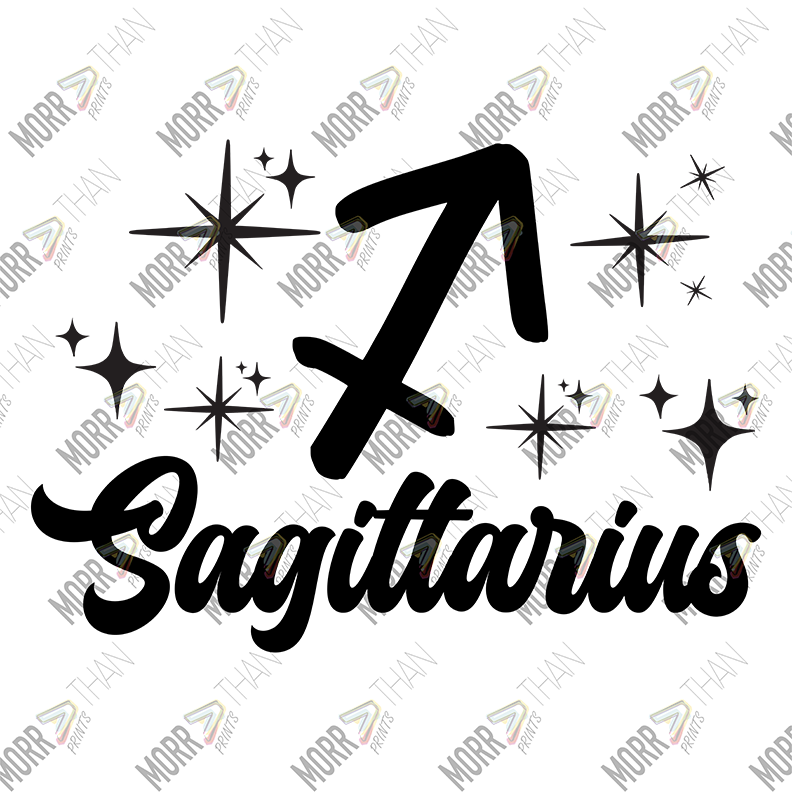 Sagittarius Cursive Symbol