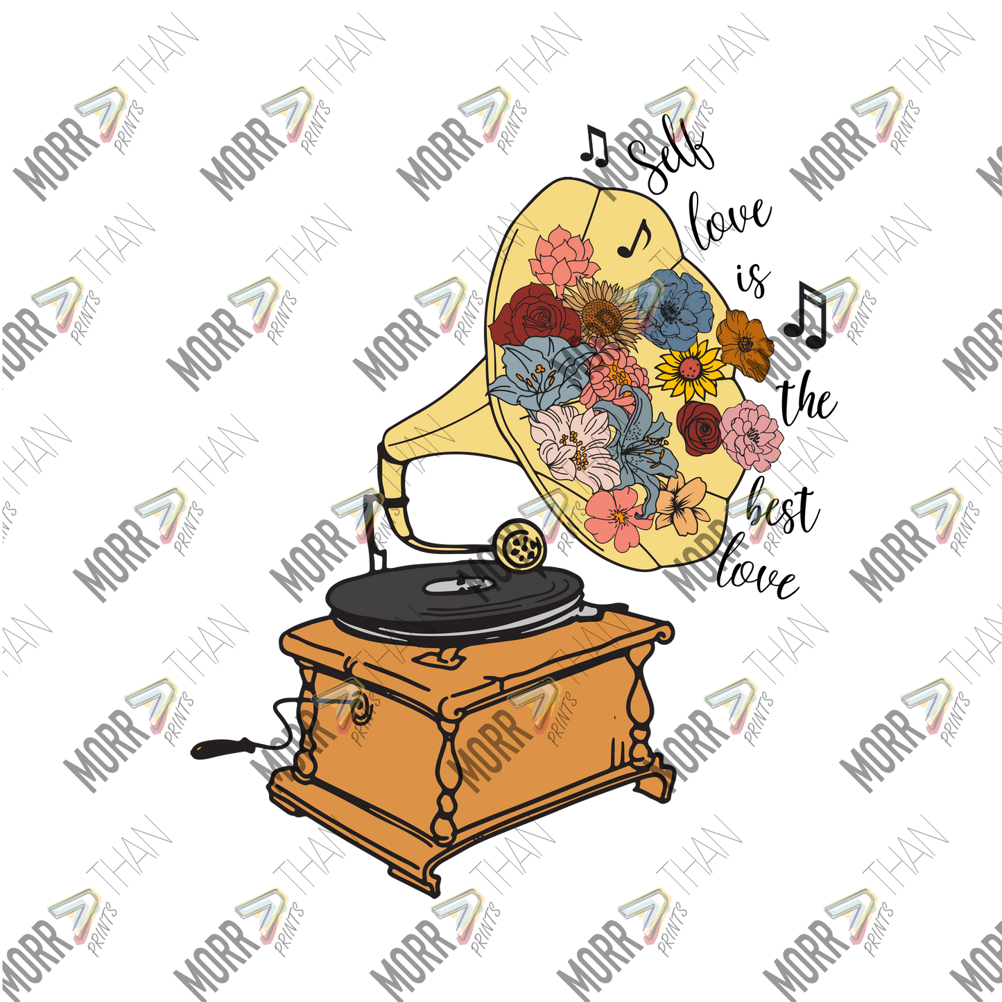 Self Love Is The Best Love Record Player