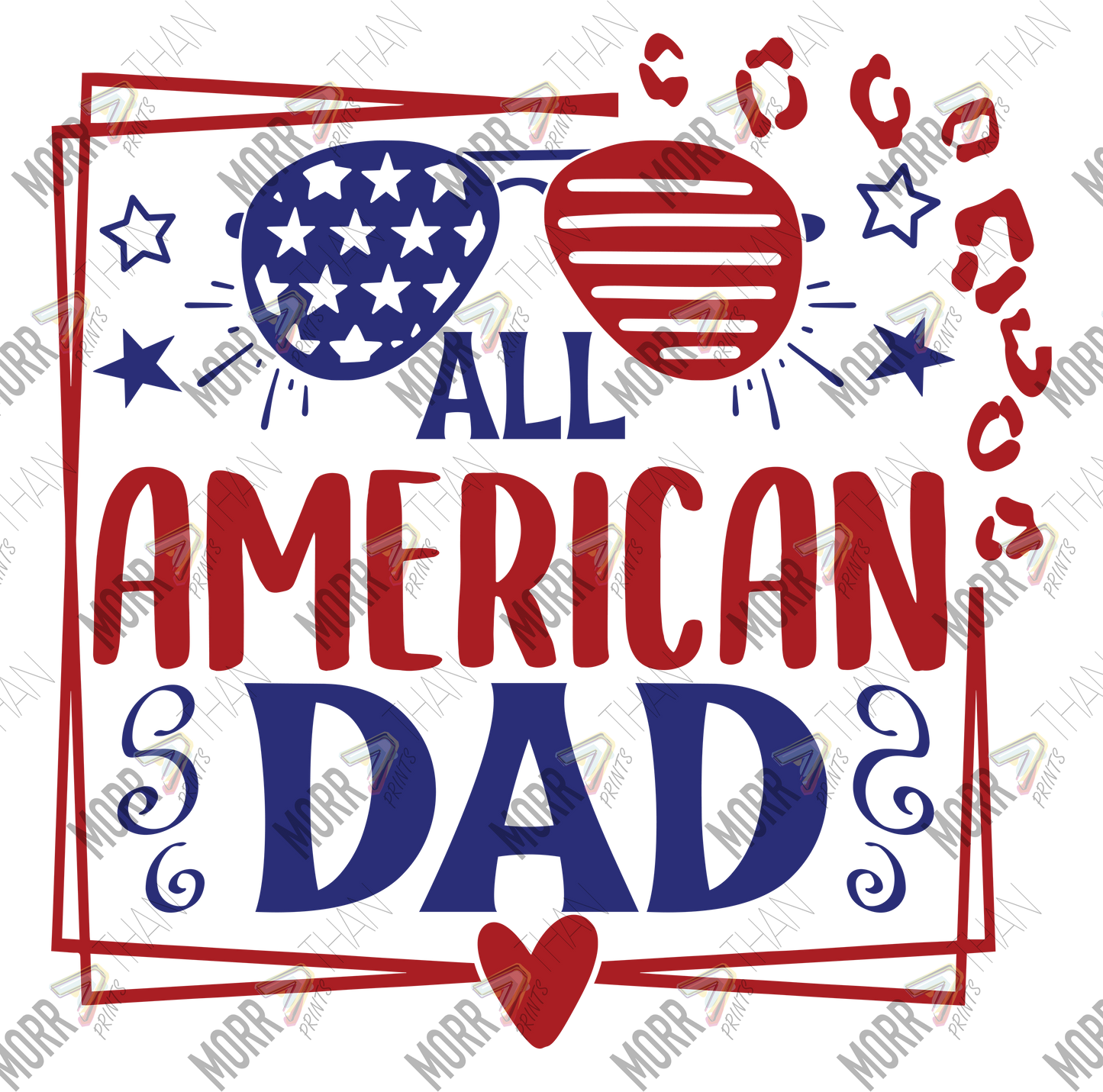 All American Dad Portrait