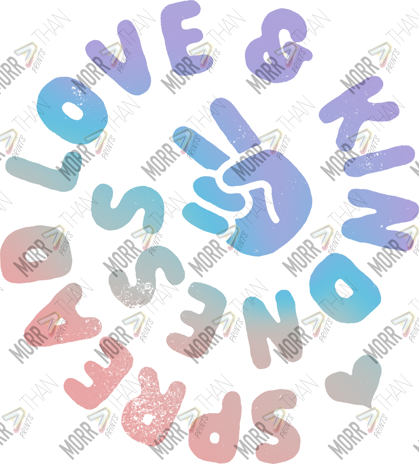 Spread Love and Kindness DTF Print
