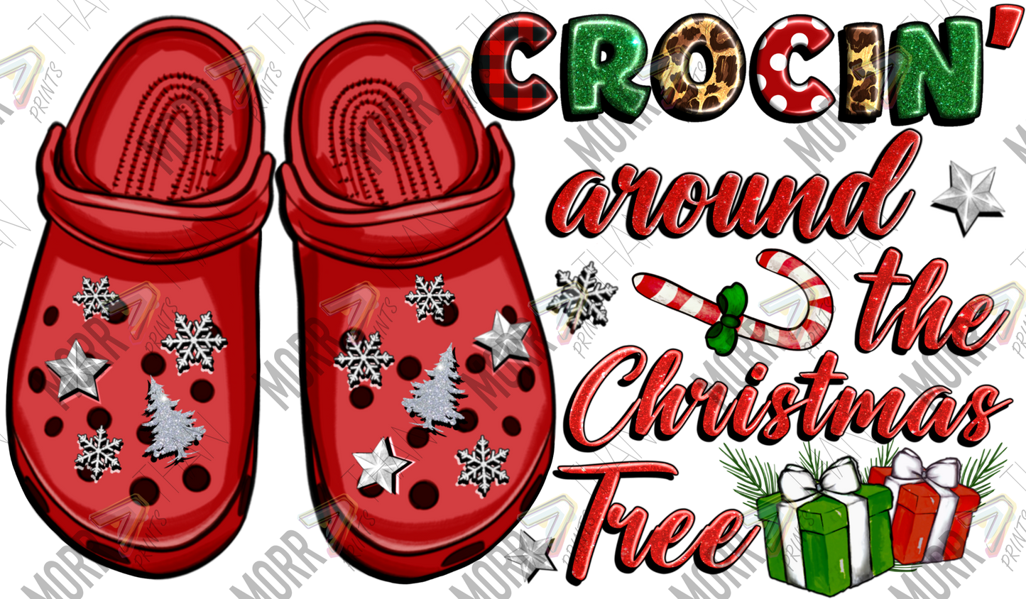 Crocin Christmas DTF Print