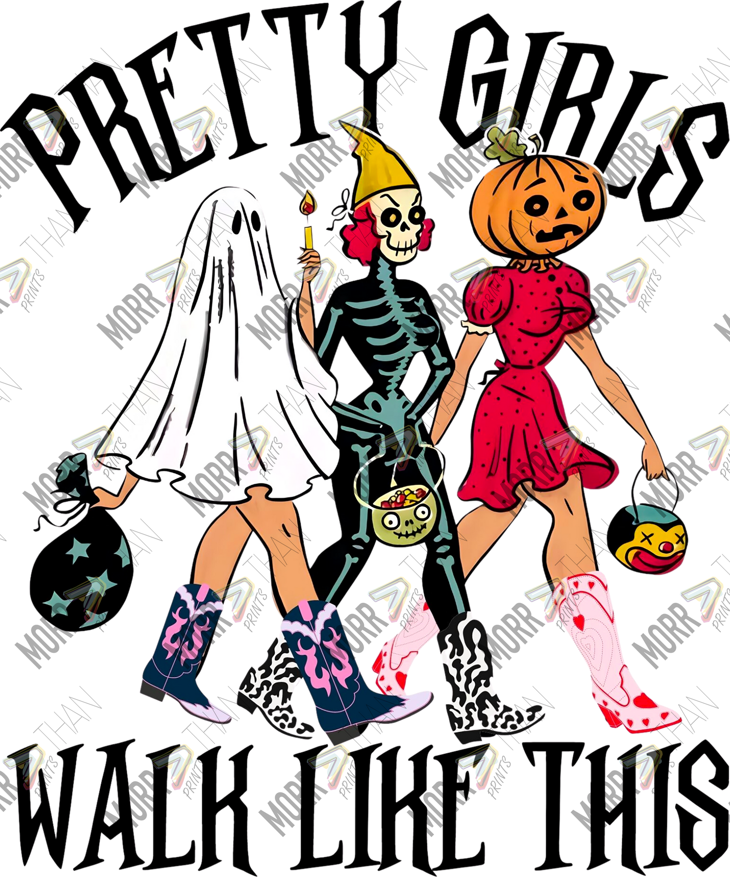 Pretty Girls Walk Like This Halloween