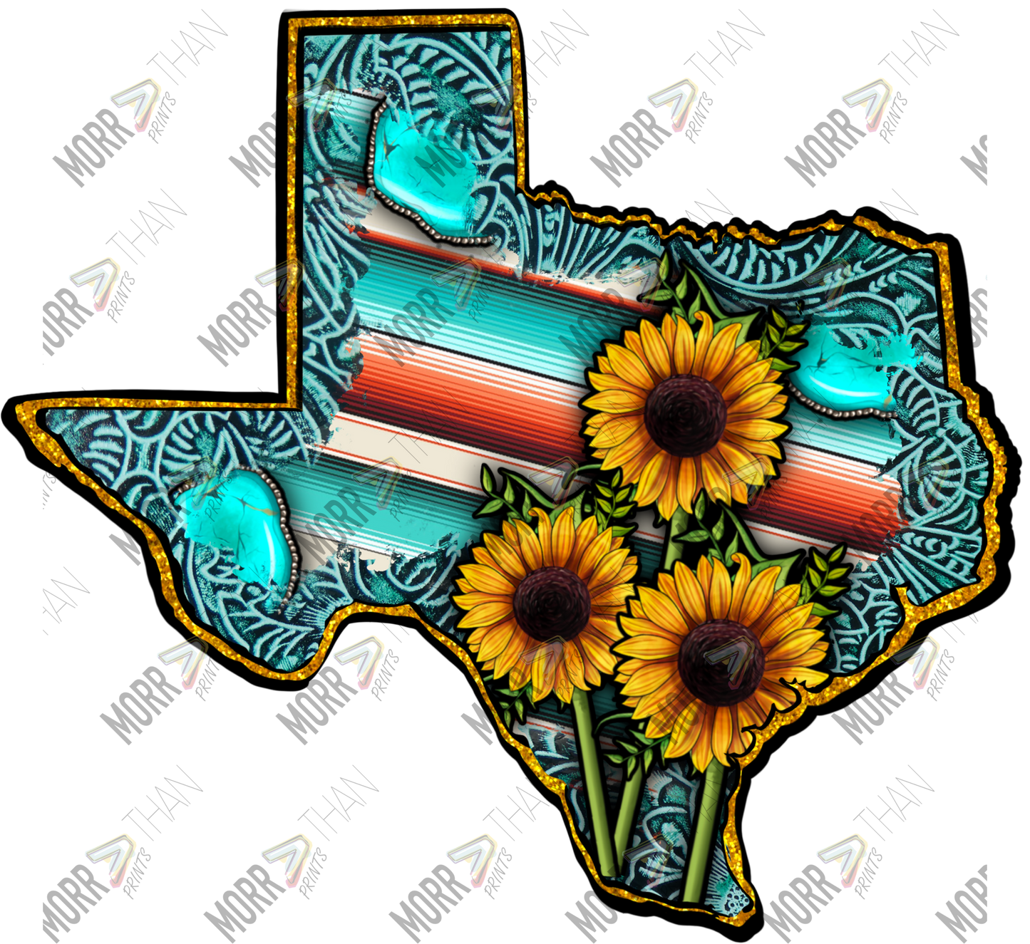 Texas Jade and Sunflowers