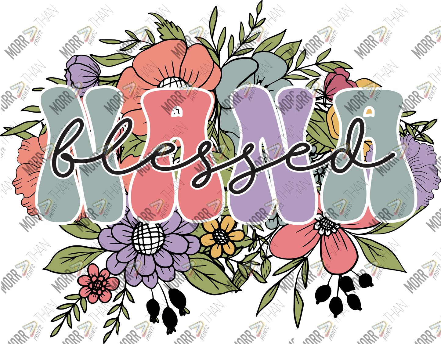 Blessed Nana Floral Boquet