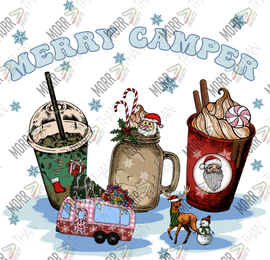 Merry Camper Outdoor Scene