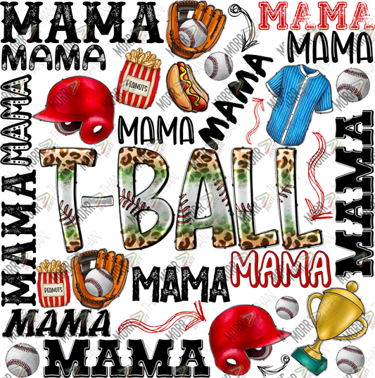 T-Ball Mama Collage