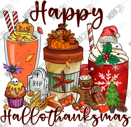 Happy HalloThanksMas Coffee