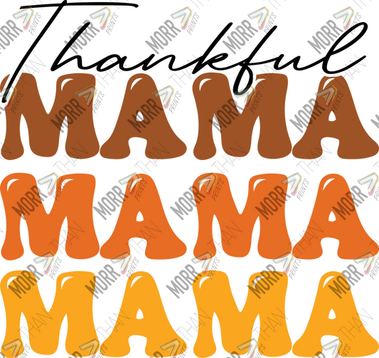 Thankful Mama Repeat DTF Print